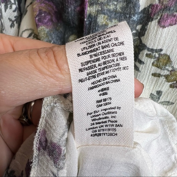 Free People Heart of Gold Watercolor Floral Dress - Picture 12 of 14